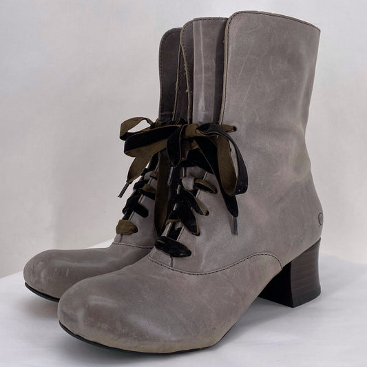 Gray W Shoe Size 8.5 BORN Boots