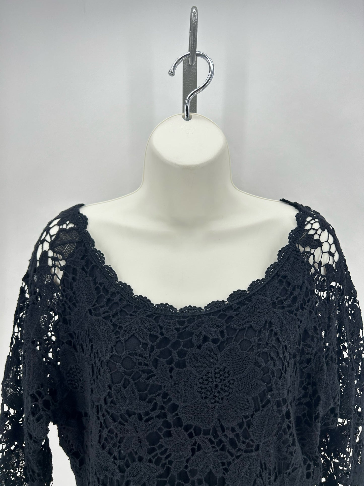 Size L VELVET HEAVY LACE Dress