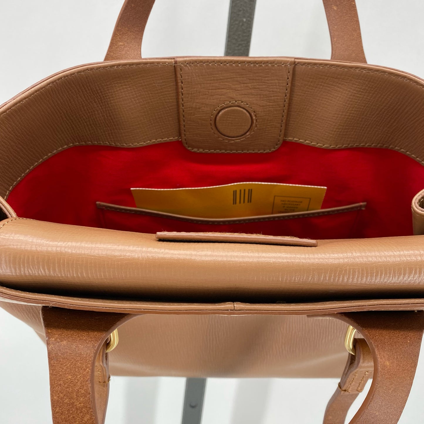 BROWN DOONEY & BOURKE Leather Satchel