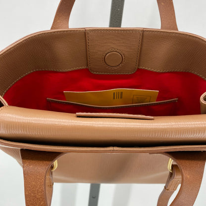 BROWN DOONEY & BOURKE Leather Satchel