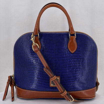Navy DOONEY & BOURKE Leather Satchel