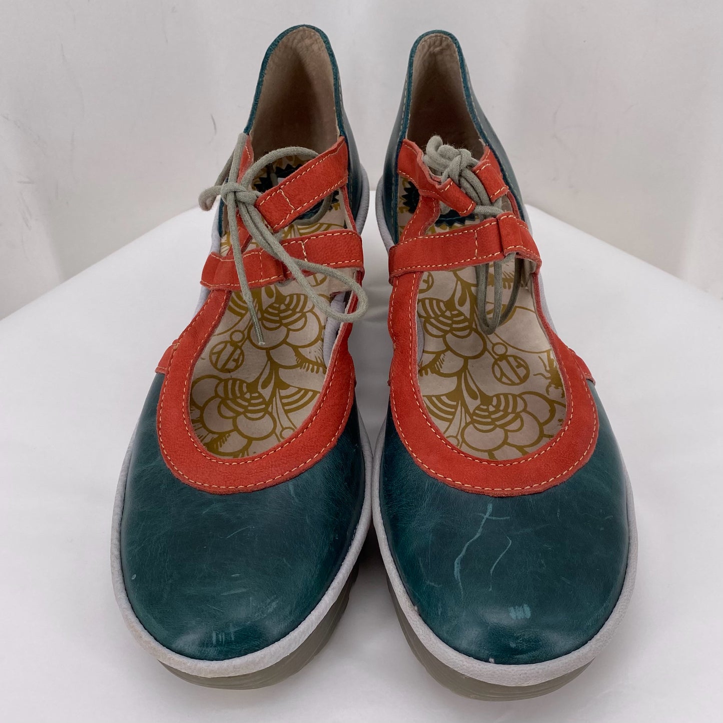 Green W Shoe Size 41 LONDON FLY shooties/booties