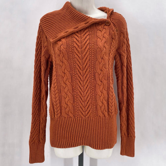 Size M MODA CABLE KNIT Sweater