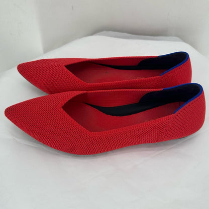 Red W Shoe Size 8.5 ROTHY'S Flats
