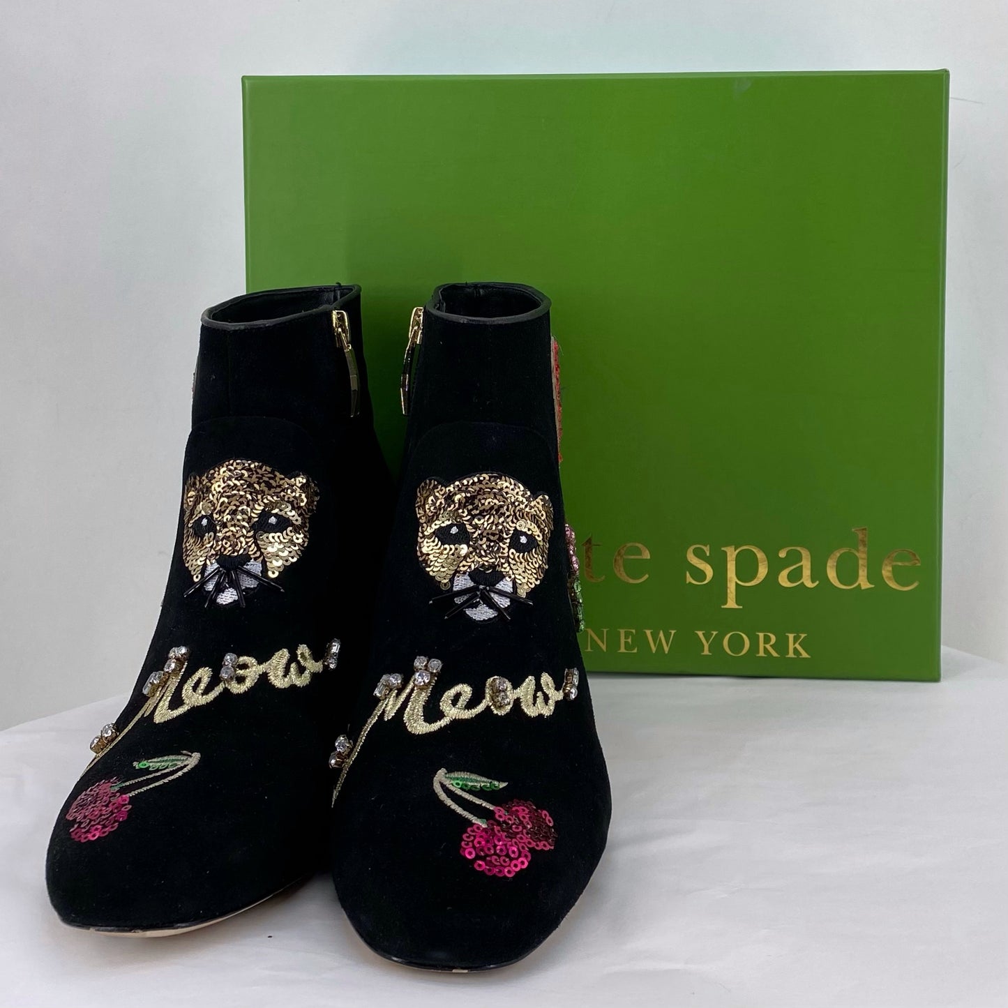 Black W Shoe Size 7 KATE SPADE Boots