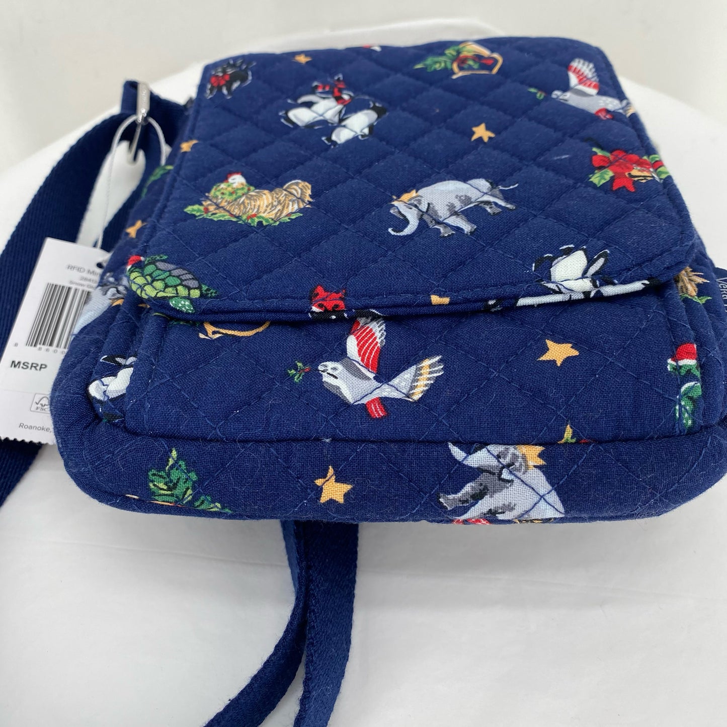 Navy VERA BRADLEY FABRIC Cross-body