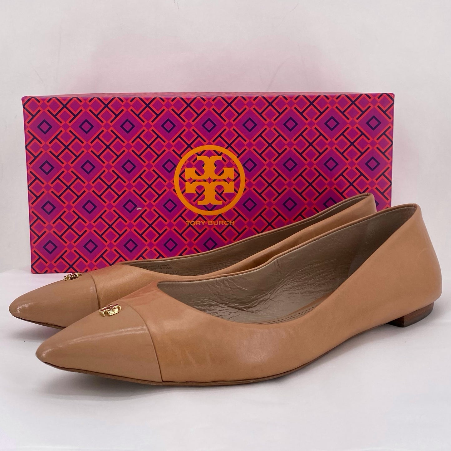 Nude W Shoe Size 9 TORY BURCH Flats