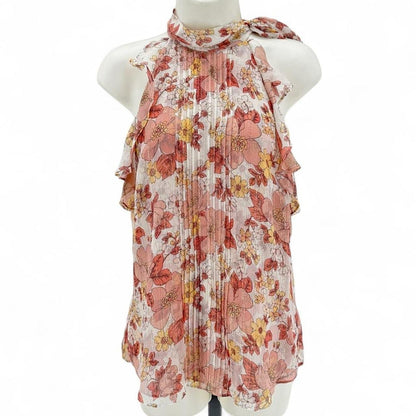 Size 4 VERONICA BEARD FLOWERS Shirt