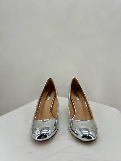 Silver W Shoe Size 9 LILIAN Pumps