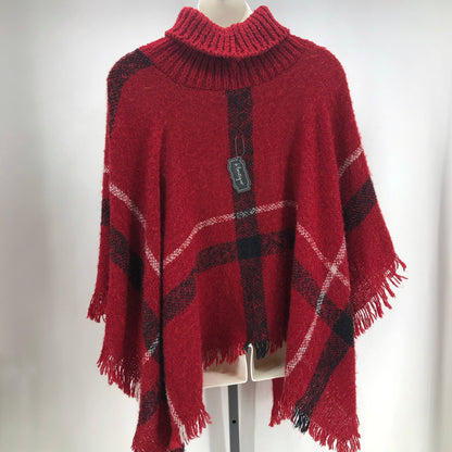 Size One Size EVERGREEN Plaid PONCHO