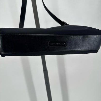Black COACH FABRIC Shoulder Bag