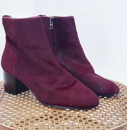 Red W Shoe Size 8.5 COACH Boots
