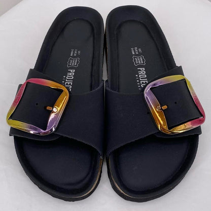 Black W Shoe Size 7 Sandals