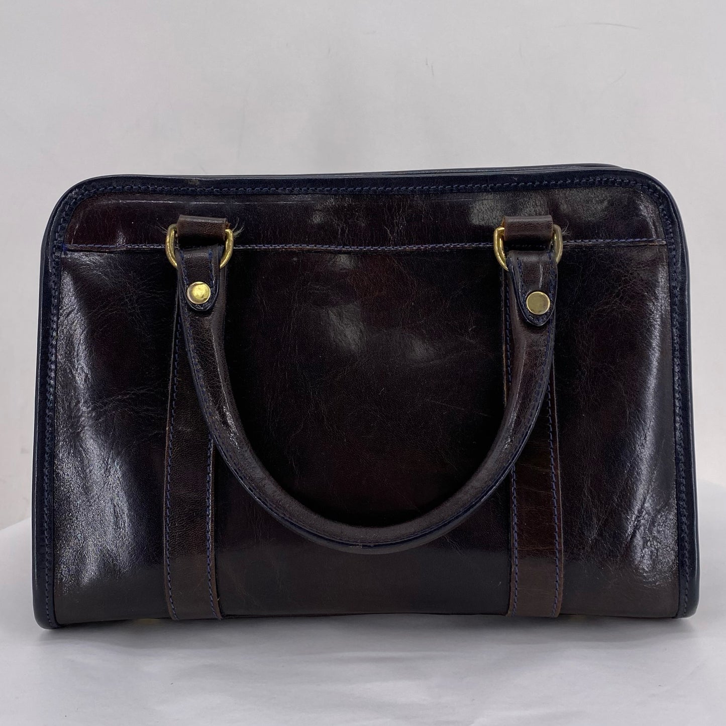 DARK BROWN BRAHMIN Tote