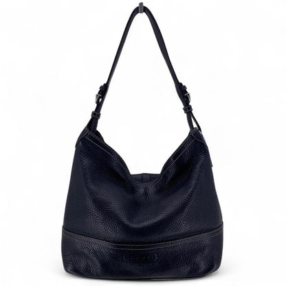Black COACH Leather Shoulder Bag