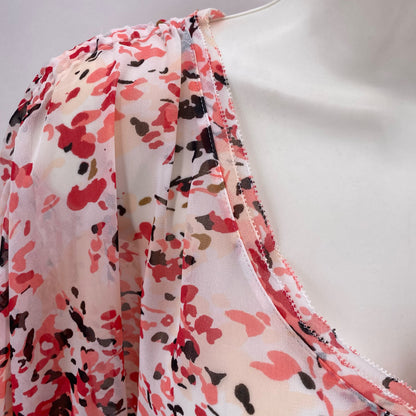 Size S WHITE HOUSE BLACK Floral Shirt