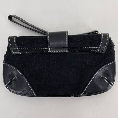 Black COACH Wristlet