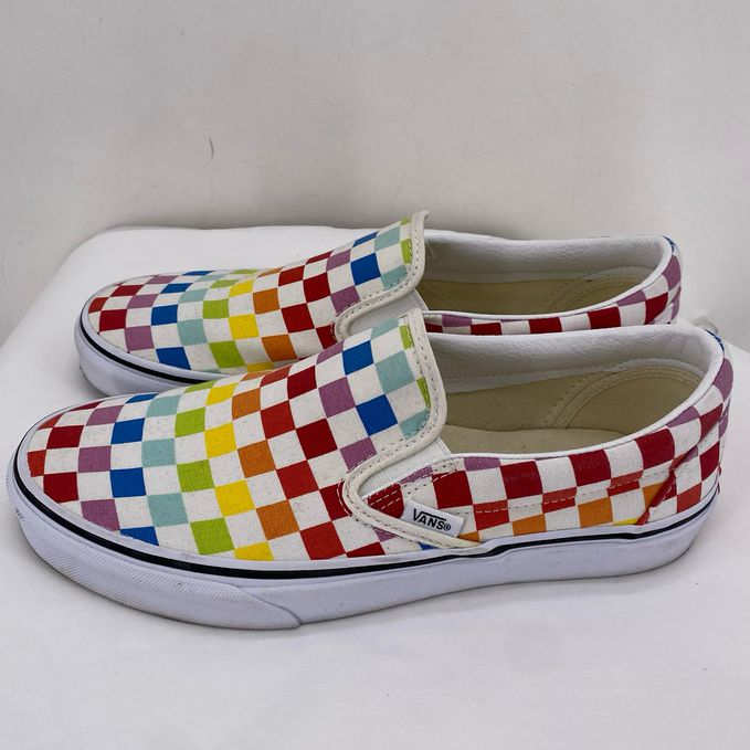 Multi-Color W Shoe Size 9.5 VANS Flats