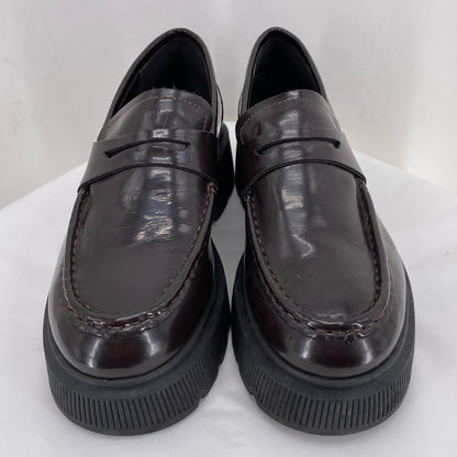 DARK BROWN W Shoe Size 8 KENNETH COLE Loafer