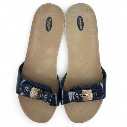 Navy W Shoe Size 8 DR. SCHOLL'S Sandals
