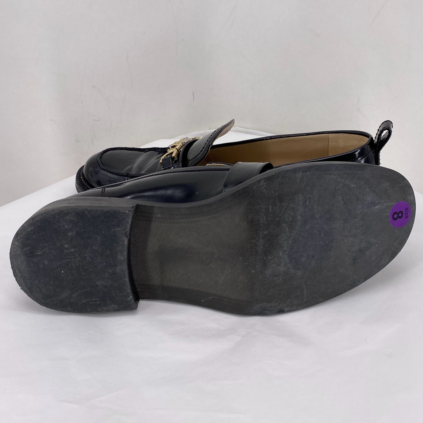 Black W Shoe Size 8 SAM EDDELMAN Loafer