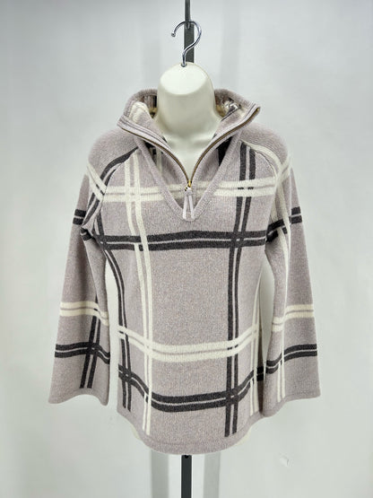 Size XS CARLISLE Plaid Sweater