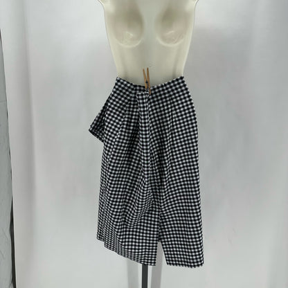 Size 2 WHOWHATWEAR Checkered Skirt