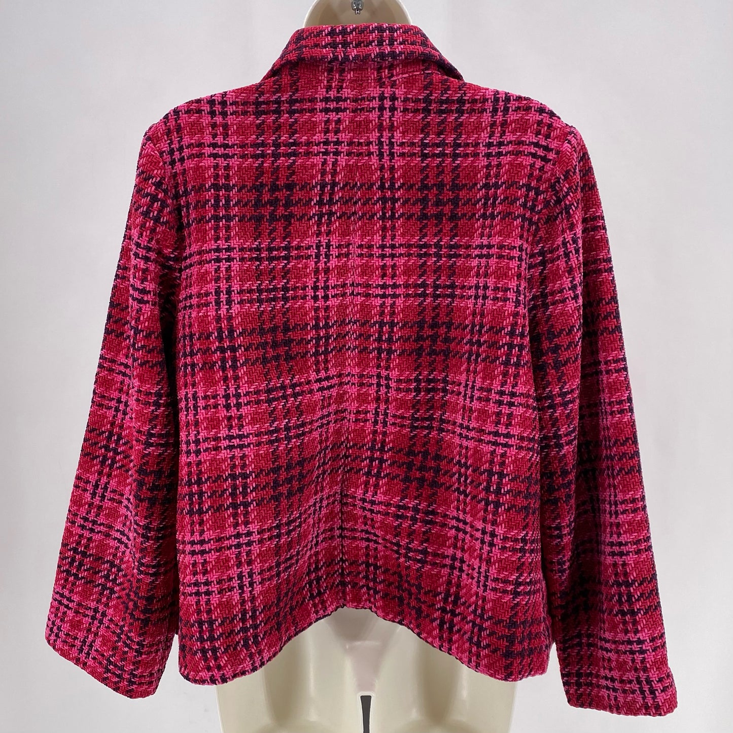 Size M J JILL Plaid Blazer