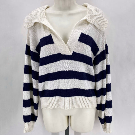 Size M MAEVE Stripe Sweater