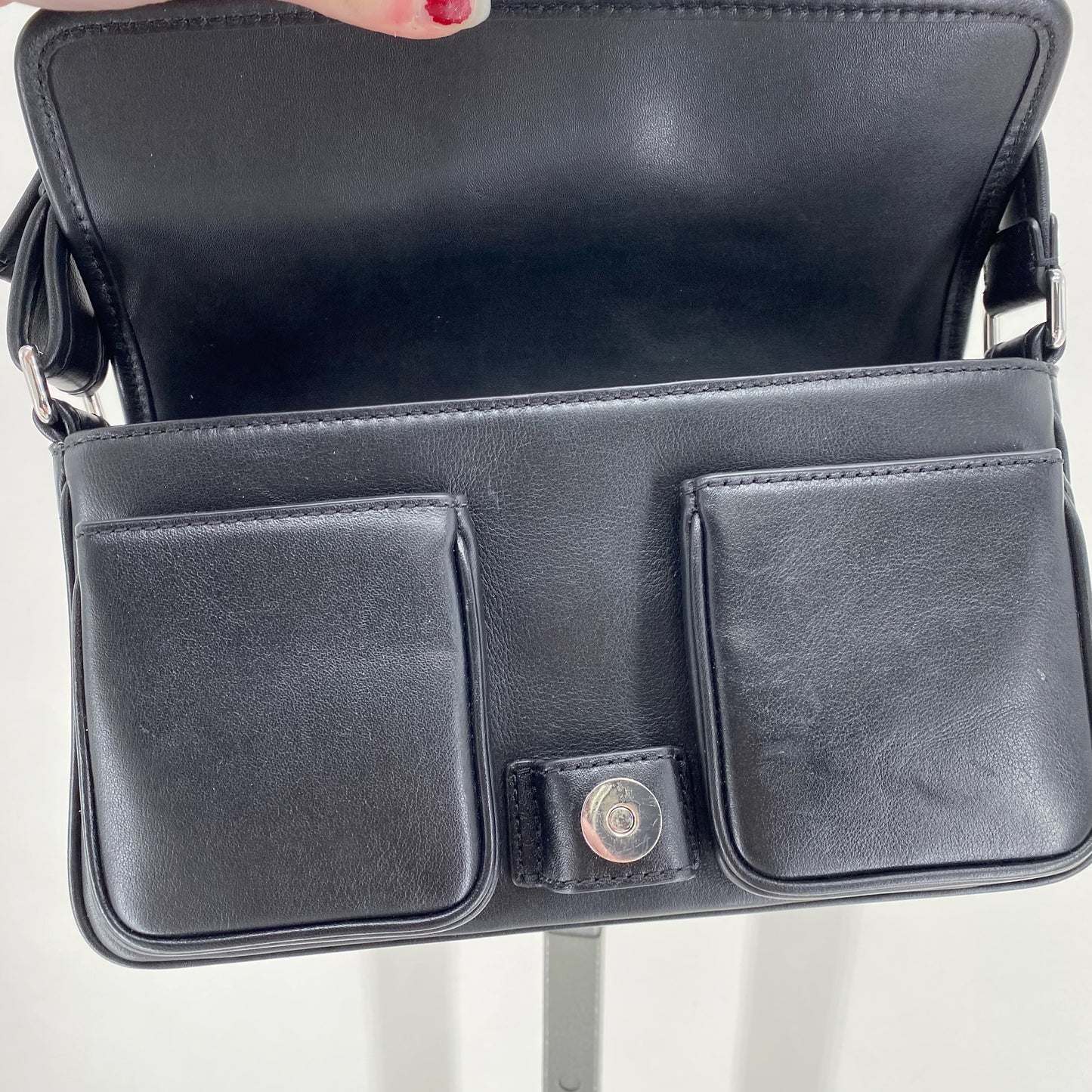 Black MICHAEL KORS Leather Shoulder Bag
