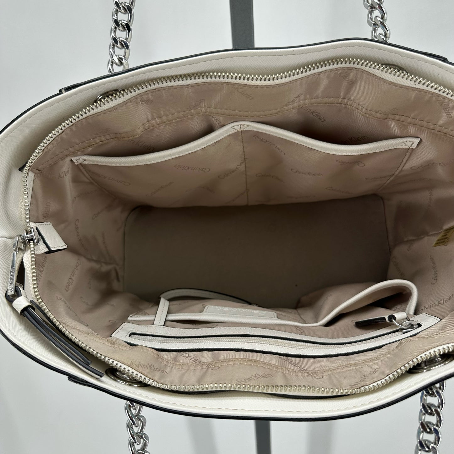 White CALVIN KLEIN Shoulder Bag