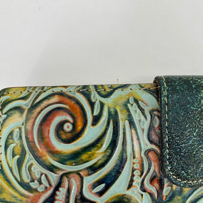 Green PATRICIA NASH Leather Wallet