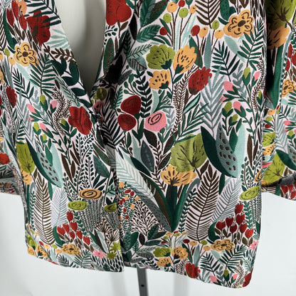 Size 2X WYNNE FLOWERS Blazer