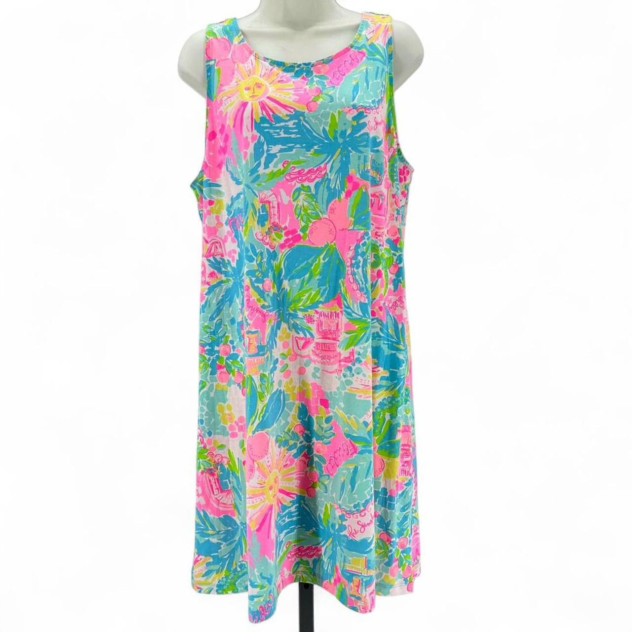 Size XL LILLY PULITZER Floral Dress