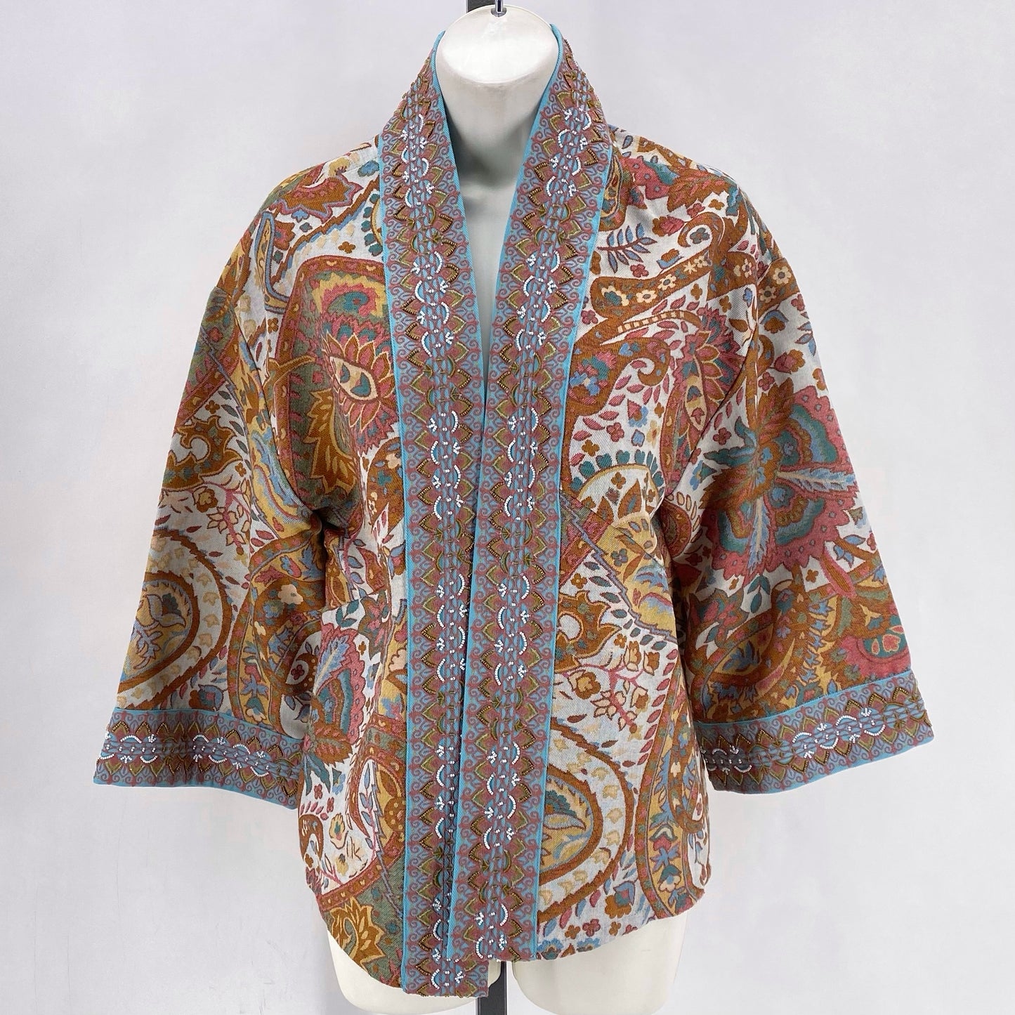 Size S SOFT SURROUNDINGS FLOWERS Jacket