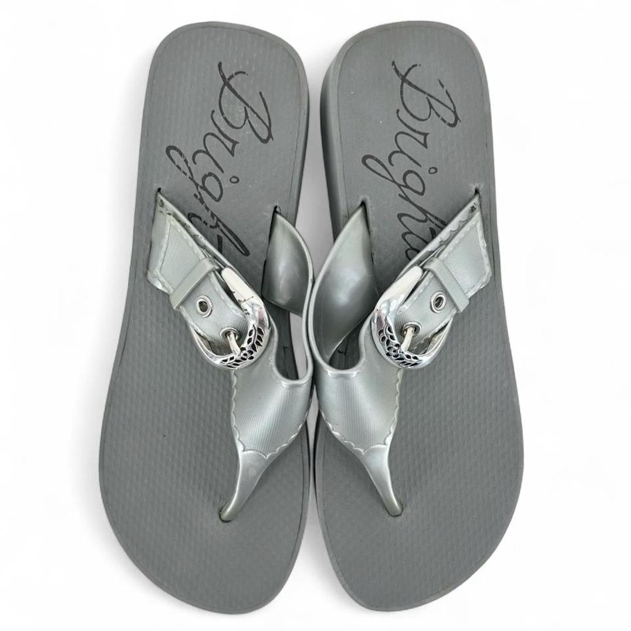 Gray W Shoe Size 9 BRIGHTON Sandals