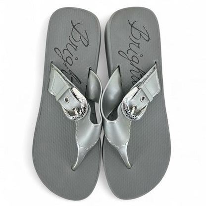 Gray W Shoe Size 9 BRIGHTON Sandals