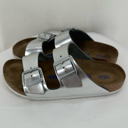 Silver W Shoe Size 8 BIRKENSTOCK Sandals