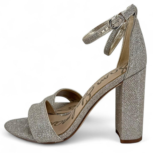 GOLD W Shoe Size 5.5 SAM EDDELMAN Heels