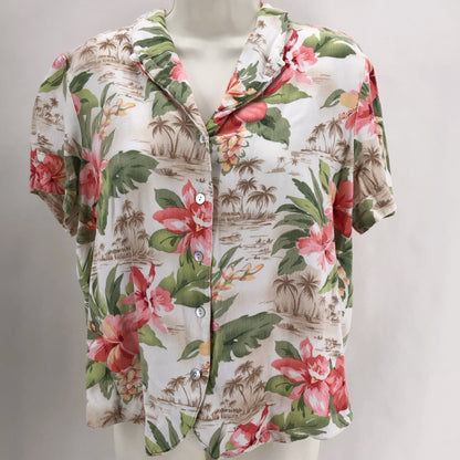 Size 14 ALFRED DUNNER Floral Shirt