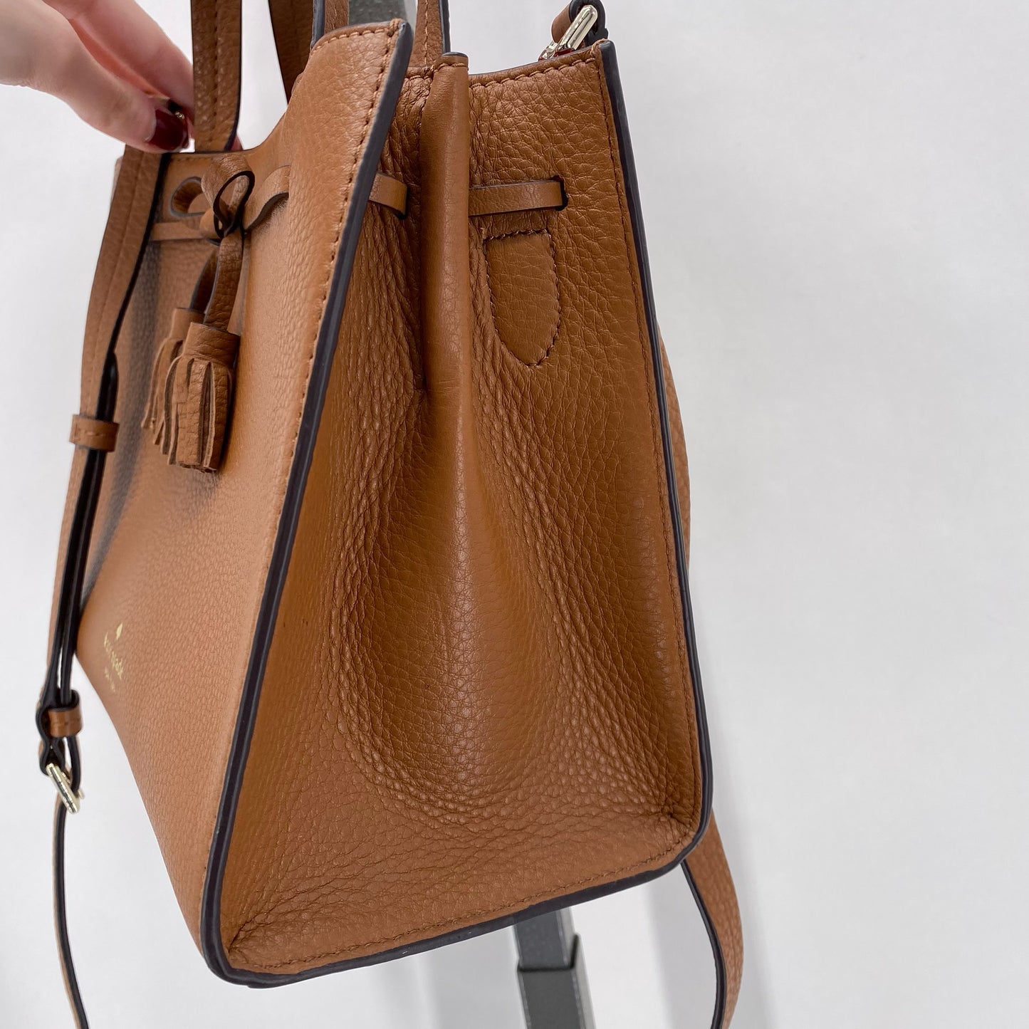 BROWN KATE SPADE Leather Satchel