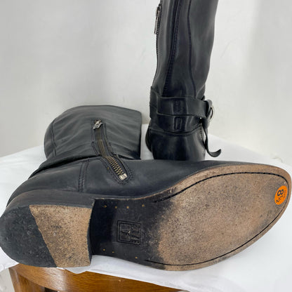 Black W Shoe Size 8.5 FRYE Boots