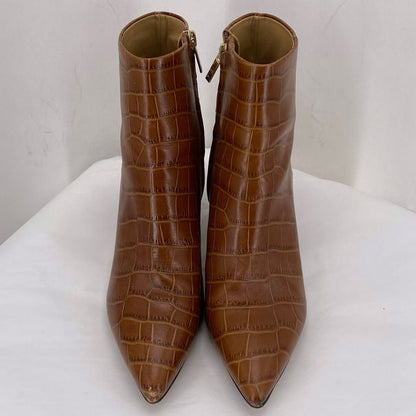 DARK CARAMEL W Shoe Size 8 MARC FISHER Boots