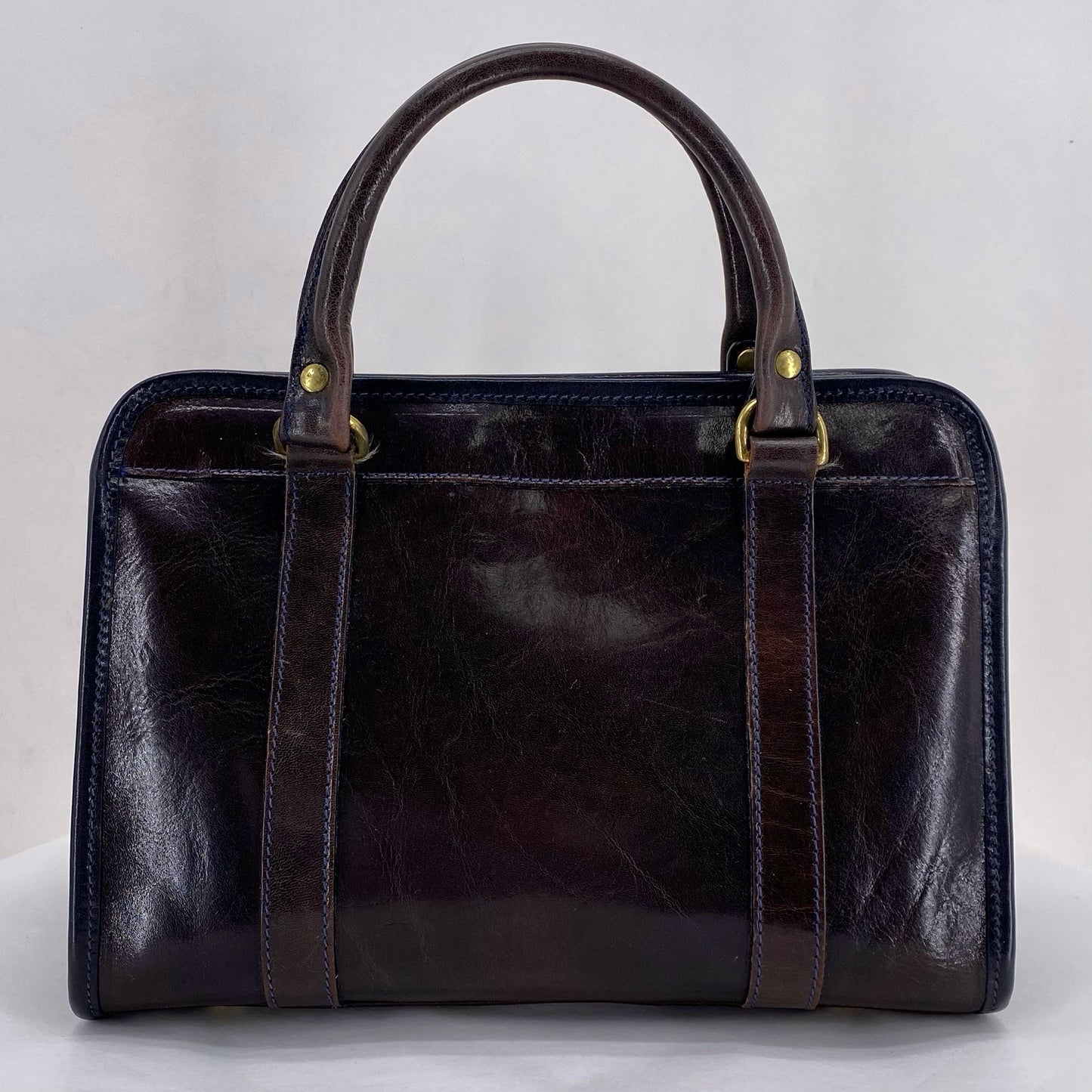 DARK BROWN BRAHMIN Tote