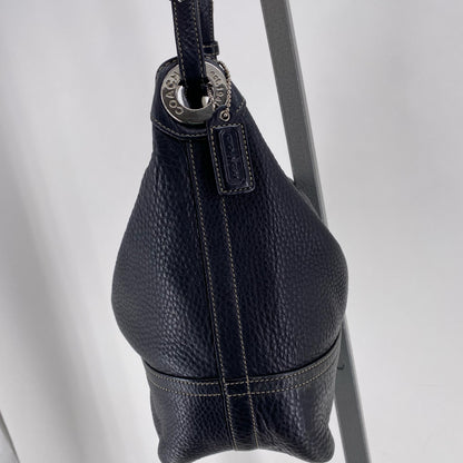 Black COACH Leather Shoulder Bag