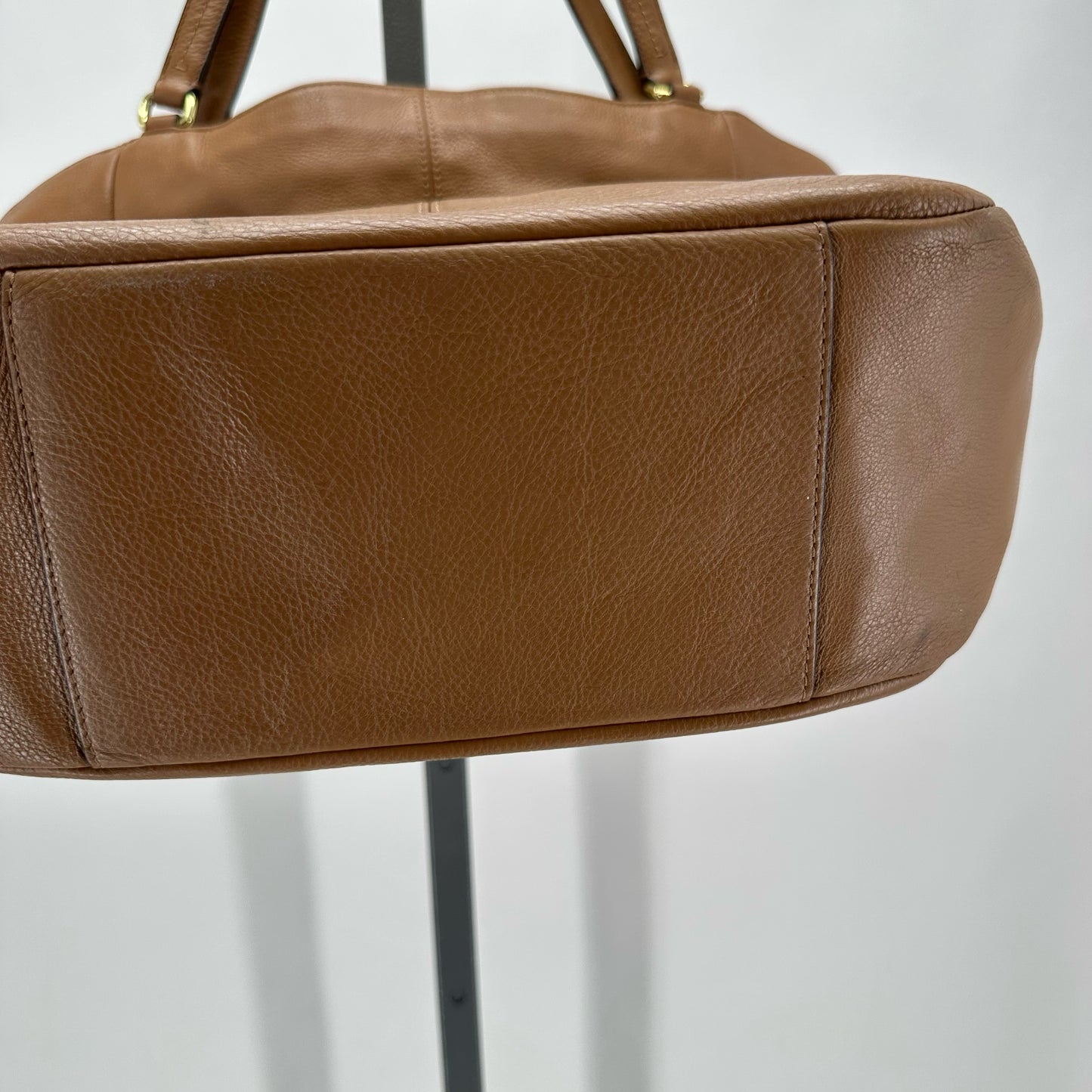 BROWN COACH Leather Tote