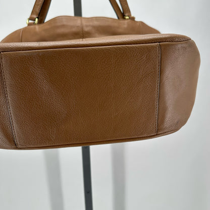 BROWN COACH Leather Tote
