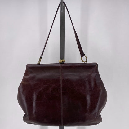 CHOCOLATE HOBO Leather Satchel