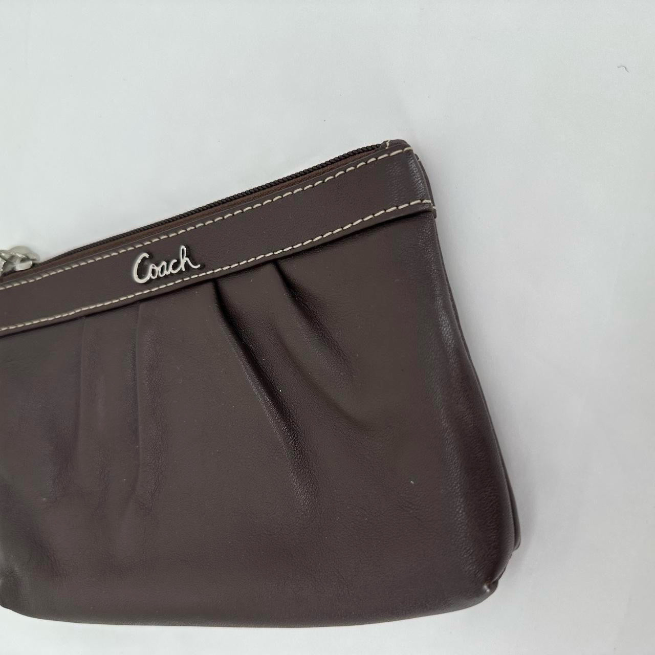 CHOCOLATE COACH Wristlet