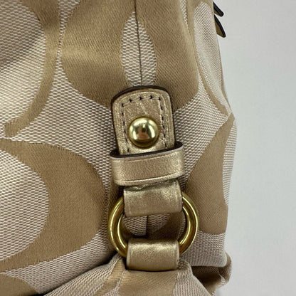 KHAKI COACH Shoulder Bag